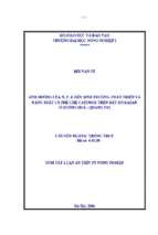 ảnh hưởng của n, p, k đến sinh trưởng, phát triển và năng suất cà phê chè catimor trên đất đỏ bazan ở hướng hoá   quảng trị