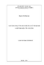 Hoạt động của quỹ tín dụng nhân dân cơ sở trên địa bàn huyện thanh miện tỉnh hải dương