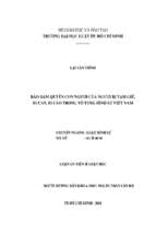 Bảo đảm quyền con người của người bị tạm giữ bị cáo trong tố tụng hình sự việt nam