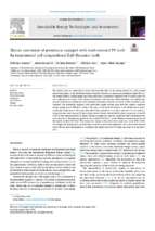 Climate assessment of greenhouse equipped with south oriented pv roofs an experimental and computational fluid dynamics study