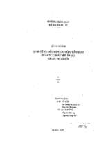 đề tài nhánh quan hệ và điều kiện tác động lẫn nhau giữa các chuẩn mực xã hội và giá trị xã hội