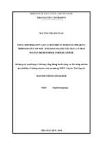 Sử dụng các hoạt động có khoảng trống thông tin để nâng cao khả năng nói cho học sinh lớp 12 không chuyên anh tại trường thpt chuyên thái nguyên