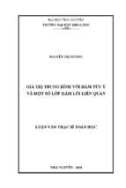 Giá trị trung bình với hàm tùy ý và một số lớp hàm lồi liên quan