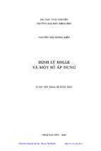 định lý rolle và một số áp dụng