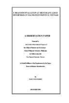 E readnesse valuation at medium and large enterprises in thai nguyen province vietnam