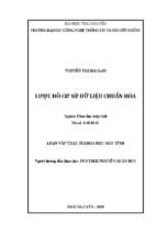 Lược đồ cơ sở dữ liệu chuẩn hóa