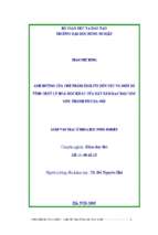 ảnh hưởng của chế phẩm zeolite đến cec và một số tính chất lý hoá khác của đất xám bạc màu sóc sơn, thành phố hà nội