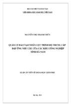 Quản lý đào tạo nhân lực trình độ trung cấp đáp ứng nhu cầu của các khu công nghiệp tỉnh hà nam