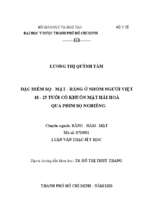 đặc điểm sọ   mặt   răng ở nhóm người việt 18   25 tuổi có khuôn mặt hài hoà qua phim sọ nghiêng