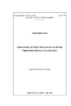 đánh giá kết quả phẫu thuật mở sọ giải áp sớm ở bệnh nhân nhồi máu não diện rộng