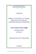 Nghiên cứu chuẩn đoán hệ thống thuỷ lực trên máy xúc tự hành