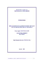Hiệu quả kinh tế các loại hình nuôi trồng thuỷ sản ở vùng ven biển huyện quỳnh lưu tỉnh nghệ an