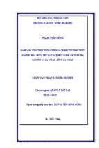 đánh giá việc thực hiện chính sách bồi thường thiệt hại khi nhà nước thu hồi đất một số dự án trên địa bàn thị xã lai châu tỉnh lai châu