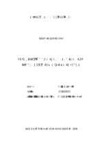 Quản lý đường giao thông nông thôn trên địa bàn huyện tiền hải, tỉnh thái bình  