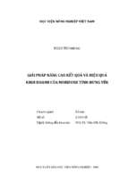 Giải pháp nâng cao kết quả và hiệu quả kinh doanh của mobifone tỉnh hưng yên  