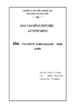 Tìm hiểu về an ninh mạng và kỹ thuật sniffer