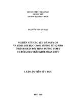 Luận án tiến sĩ nghiên cứu các yếu tố nguy cơ và hình ảnh học cộng hưởng từ sọ não ở bệnh nhân đái tháo đường type 2