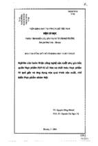 Nghiên cứu hoàn thiện công nghệ sản xuất phụ gia bảo quản thực phẩm pdp từ vỏ tôm và chất màu thực phẩm từ quả gấc và ứng dụng vào quá trình sản xuất chế biến thực phẩm nhóm thịt