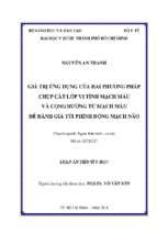 Giá trị ứng dụng của hai phương pháp chụp cắt lớp vi tính mạch máu và cộng hưởng từ mạch máu để đánh giá túi phình động mạch não