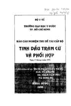 Tinh dầu tràm cừ và phối hợp