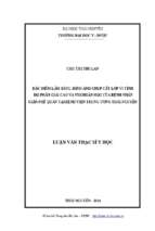 đặc điểm lâm sàng hình ảnh chụp cắt lớp vi tính độ phân giải cao và vi khuẩn học qua dịch rửa phế quản của bệnh nhân giãn phế quản tại bệnh viện trung ương thái nguyên