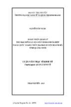 Hoàn thiện quản lý thu bảo hiểm xã hội đối với doanh nghiệp ngoài quốc doanh trên địa bàn huyện hoành bồ tỉnh quảng ninh