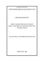 Quản lý tài sản công tại các cơ quan thuộc ủy ban nhân dân thành phố sông công tỉnh thái nguyên