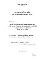 Tìm hiểu nguyên nhân tồn tại dai dẳng bệnh dịch hạch ở huyện đắc đoa tỉnh gia lai lựa chọn biện pháp phòng chống hiệu quả an toàn và kinh tế phù hợp với điều kiện ở địa phương