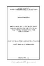 Phân tích các yếu tố ảnh hưởng đến sự hài lòng đối với công việc của cán bộ nhân viên tại văn phòng cục thuế tỉnh hải dương