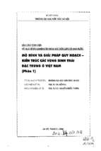 Mô hình và giải pháp quy hoạch kiến trúc các vùng sinh thái đặc trưng của việt nam phần 1