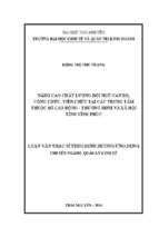 Nâng cao chất lượng đội ngũ cán bộ công chức viên chức tại các trung tâm thuộc sở lao động thương binh và xã hội tỉnh vĩnh phúc