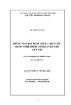 Những thay đổi về kỹ thuật chất liệu trong nghệ thuật sơn mài việt nam hiện đại