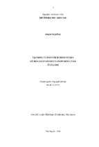 Tạo dòng và phân tích trình tự gen mã hóa leucoanthocyanidin reductase ở cây chè
