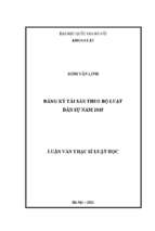 đăng ký tài sản theo bộ luật dân sự năm 2015