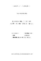 Phát triển đội ngũ giảng viên trường cao đẳng sư phạm bắc ninh  