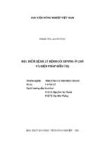 đặc điểm bệnh lý bệnh còi xương ở chó và biện pháp điều trị  luận án tiến sĩ. bệnh lý học và chữa bệnh vật nuôi 9.64.01.02