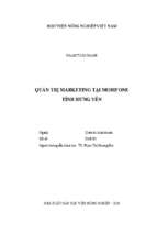 Quản lý tài chính đối với các trường trung học phổ thông công lập trên địa bàn tỉnh thái bình  