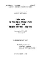 Chẩn đoán vô tinh do bế tắc mắc phải và kết quả nối ống dẫn tinh mào tinh