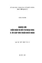 Nghiên cứu chẩn đoán và điều trị ngoại khoa bướu giáp đơn thuần nhiều nhân