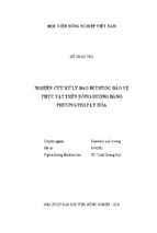 Nghiên cứu xử lý bao bì thuốc bảo vệ thực vật trên đồng ruộng bằng phương pháp lý hóa  