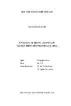 ứng dụng hệ thống cris