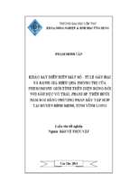 Luận văn tốt nghiệp khảo sát diễn biến mất số   tỉ lệ gây hại và đánh giá hiệu quả phòng trị của pheromone giới tính