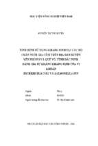 Tình hình sử dụng kháng sinh tại các hộ chăn nuôi gia cầm trên địa bàn huyện yên phong và quế võ, tỉnh bắc ninh. đánh giá sự kháng kháng sinh của vi khuẩn escherichia coli và salmonella spp.  