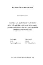 Giải pháp đẩy mạnh thanh toán không dùng tiền mặt tại ngân hàng nông nghiệp và phát triển nông thôn việt nam chi nhánh huyện đoan hùng phú thọ  