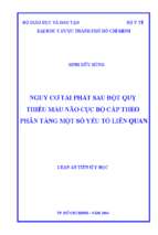 Nguy cơ tái phát sau đột quỵ thiếu máu não cục bộ cấp theo phân tầng một số yếu tố liên quan