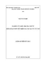 Nghiên cứu điều trị ung thư vú bằng đoạn nhũ tiết kiệm da tái tạo vú tức thì