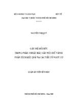 Gây mê hồi sức trong phẫu thuật bắc cầu nối chủ vành phân tích kết quả và các yếu tố nguy cơ