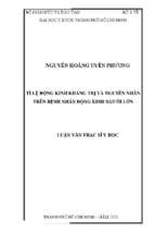 Tỉ lệ động kinh kháng trị và nguyên nhân trên bệnh nhân động kinh người lớn