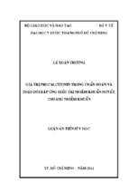 Giá trị procalcitonin trong chẩn đoán và theo dõi đáp ưng điều trị nhiễm khuẩn huyết,, choáng nhiễm khuẩn