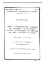 Khảo sát kích thước vạt vách ngăn mũi trên phim ct scan ở người trưởng thành tại bệnh viện chợ rẫy từ tháng 7 2016 đén tháng 5 2017